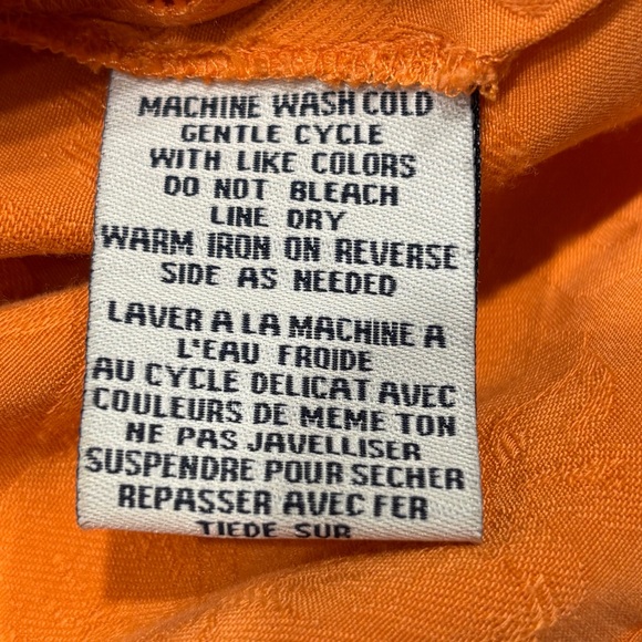 Jamaica Bay women’s orange Hawaiian short sleeve shirt XL - Picture 4 of 7